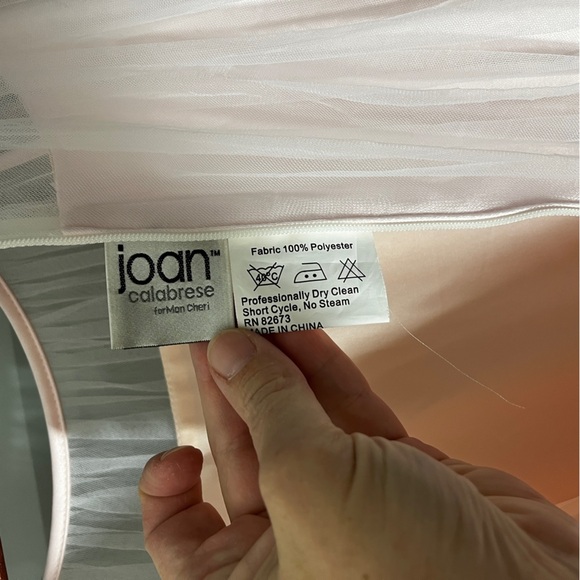 Joan Calabrese from Mon Cheri Girls' 14 Pink Ethereal Dress Flower Girl Glinda - Picture 8 of 14